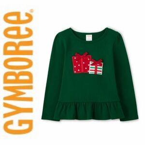 Kids Peplum Present Top